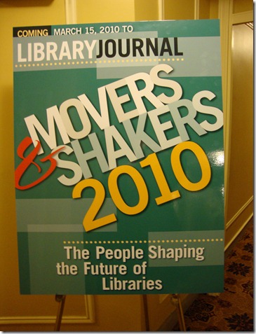 Movers & Shakers sign